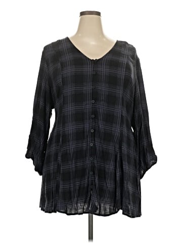 Torrid 3/4 Sleeve Blouse (view 1)