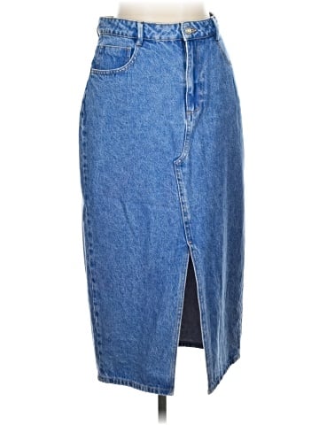 Zara Denim Skirt (view 1)