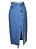 Zara Blue Denim Skirt Size L - photo 1