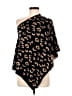 Top It Off Black Poncho One size - photo 1