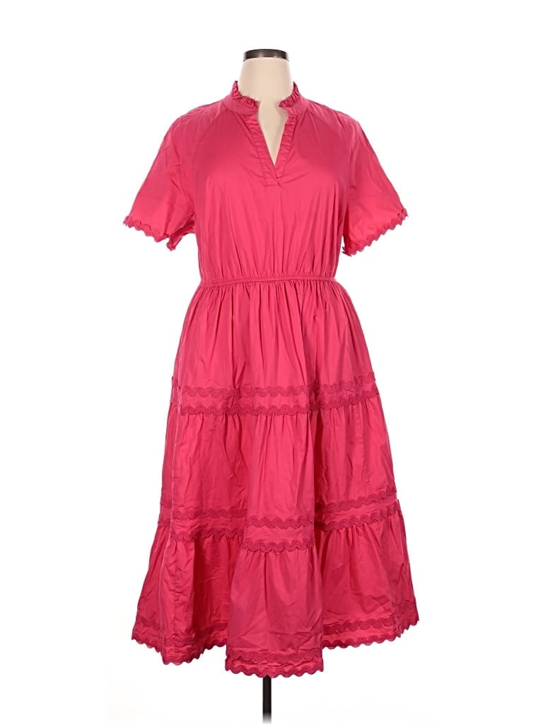 Pre-owned Crown & Ivy Casual Dress In Pink