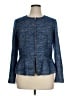Banana Republic Tweed Blue Jacket Size 14 - photo 1