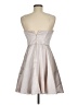 Aidan Mattox Metallic Silver Cocktail Dress Size 6 - photo 2