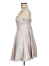 Aidan Mattox Metallic Silver Cocktail Dress Size 6 - photo 5