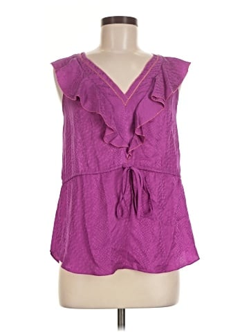 Rebecca Taylor Sleeveless Silk Top (view 1)