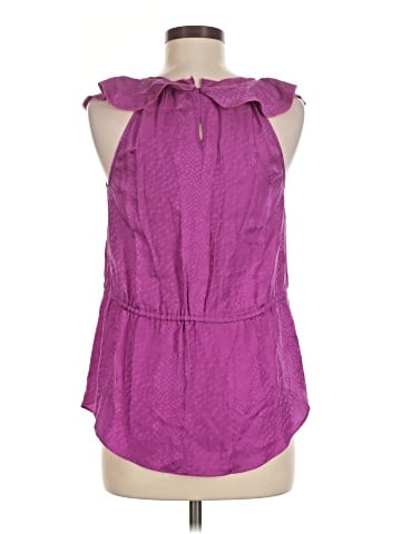 Rebecca Taylor Sleeveless Silk Top (view 2)