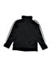 Adidas 100% Polyester Black Zip Up Hoodie Size 6 - photo 2