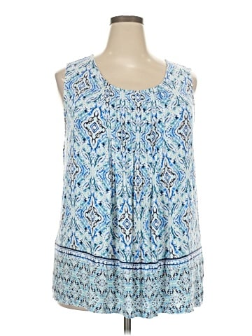 Croft & Barrow Sleeveless Blouse (view 1)