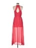 Dee Elle 100% Polyester Red Casual Dress Size M - photo 2