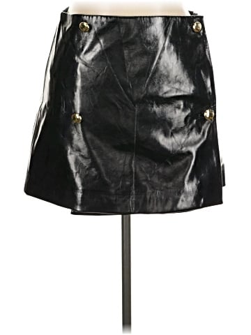 J.Crew Collection Faux Leather Skirt (view 1)