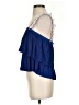 Koch 100% Polyester Blue Sleeveless Blouse Size M - photo 5