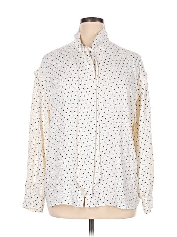 Ann Taylor Long Sleeve Blouse (view 1)