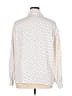 Ann Taylor 100% Polyester Polka Dots Ivory Long Sleeve Blouse Size XL - photo 2