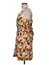 Nine West 100% Rayon Print Orange Cocktail Dress Size M - photo 5