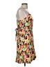 Nine West 100% Rayon Print Orange Cocktail Dress Size M - photo 4