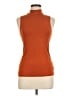 Express Orange Short Sleeve Turtleneck Size M - photo 1