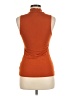 Express Orange Short Sleeve Turtleneck Size M - photo 2