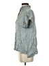 XCVI Green Gray Short Sleeve Blouse Size S - photo 5