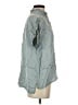 XCVI Green Gray Short Sleeve Blouse Size S - photo 4