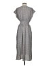 Max Studio Print Gray Casual Dress Size S - photo 2