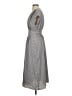 Max Studio Print Gray Casual Dress Size S - photo 5