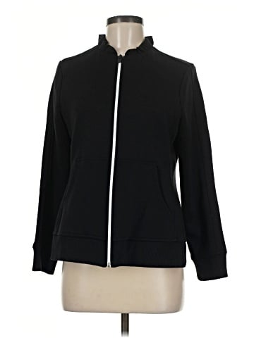 Zenergy by Chico's Zip Up Hoodie (view 1)