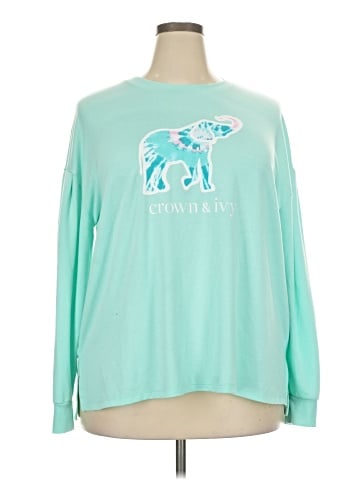 Crown & Ivy Long Sleeve T-Shirt (view 1)