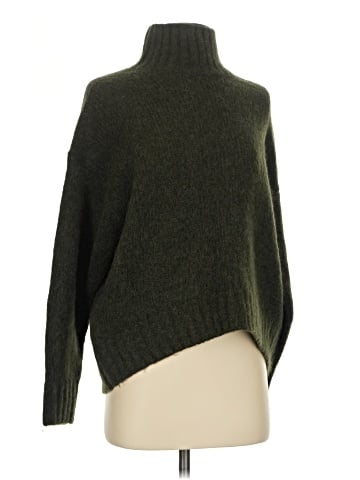 Madewell Chunky-Knit Alpaca-Blend Turtleneck (view 1)