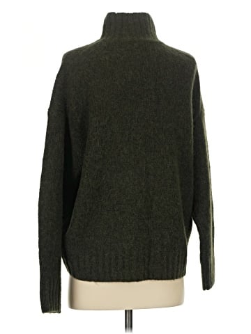 Madewell Chunky-Knit Alpaca-Blend Turtleneck (view 2)