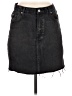 Refuge 100% Cotton Black Denim Skirt Size 8 - photo 1