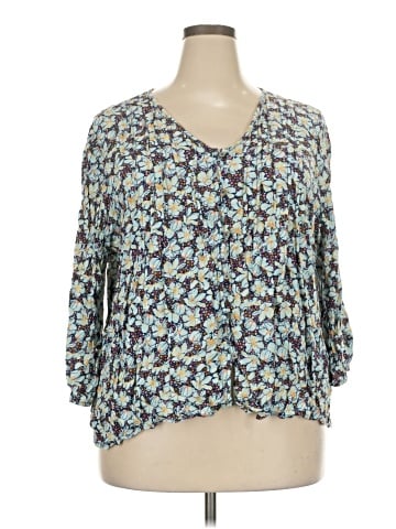 Style&Co 3/4 Sleeve Blouse (view 1)