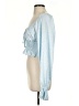 Le Lis Blue Long Sleeve Blouse Size S - photo 5
