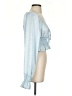 Le Lis Blue Long Sleeve Blouse Size S - photo 4