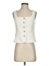 J.Crew 100% Polyester Ivory Vest Size 0 - photo 1