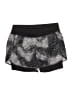 Danskin Now 100% Polyester Print Black Shorts Size M - photo 1