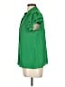 CeCe 100% Polyester Green Short Sleeve Blouse Size L - photo 5