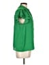 CeCe 100% Polyester Green Short Sleeve Blouse Size L - photo 4