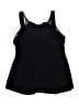 Miraclesuit Color Block Black Swimsuit Top Size 16 - photo 2