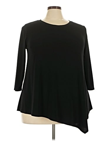 Green Envelope 3/4 Sleeve T-Shirt (view 1)