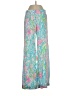 Lilly Pulitzer 100% Rayon Paisley Blue Casual Pants Size S - photo 1