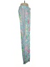 Lilly Pulitzer 100% Rayon Paisley Blue Casual Pants Size S - photo 4