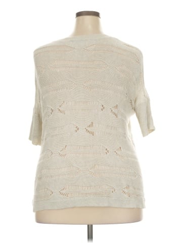 Cotton by Autumn Cashmere Pullover Sweater (view 2)