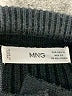 MNG Stripes Black Turtleneck Sweater Size XL - photo 7