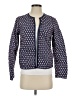J.Jill 100% Cotton Print Blue Jacket Size XS - photo 1