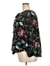 Unbranded 100% Rayon Black 3/4 Sleeve Blouse Size XXL - photo 5