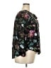 Unbranded 100% Rayon Black 3/4 Sleeve Blouse Size XXL - photo 4