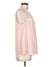 Candie's 100% Polyester Pink Sleeveless Blouse Size L - photo 4