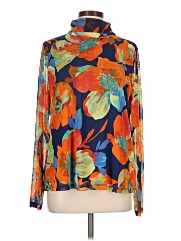 Attitudes by Renee Long Sleeve Blouse (view 1)