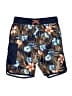 Lands' End Tropical Blue Board Shorts Size 8 - photo 1