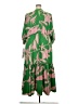 Taylor 100% Polyester Green Casual Dress Size 18 - photo 2